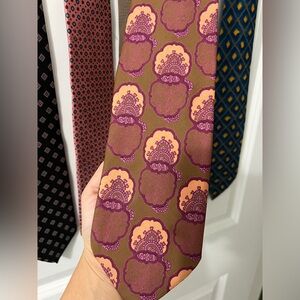 Christian Dior Retro Tie 100% Silk